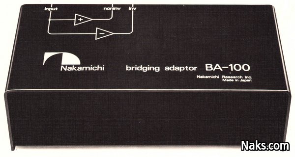 Nakamichi BA-100